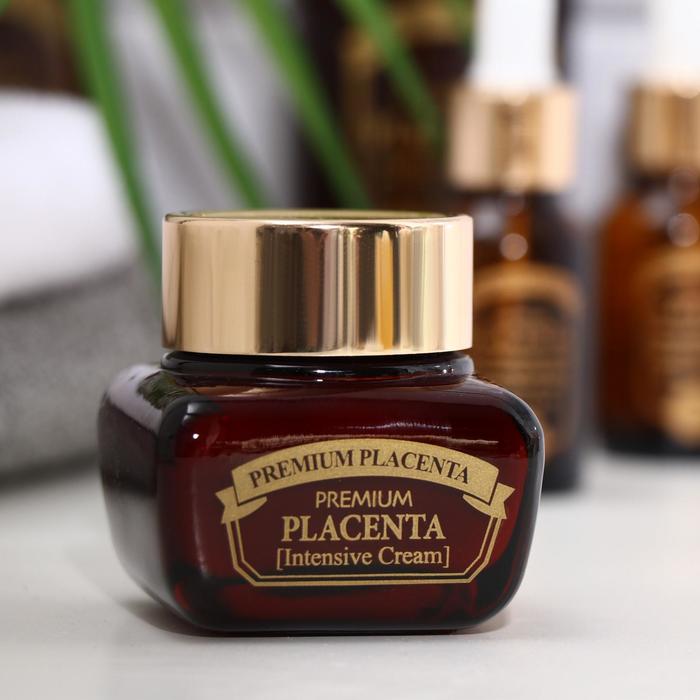 Косметика 3w clinic. Набор 3w Clinic Premium placenta. [3w Clinic] Premium placenta Intensive Cream - 50ml.