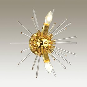 

Бра KADRILIA, 2x40Вт E14, цвет золото, IP20