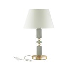 Настольная лампа CANDY, 1x60Вт E27, цвет золото, IP20 - фото 4084104