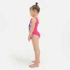 Купальник детский "Love", Мой маленький пони, рост 122-128 (34), розовый - фото 23656470