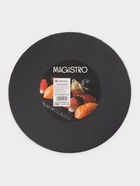 Доска для подачи из сланца Magistro Valley, d=30 см - Фото 7