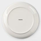 Пирожковая тарелка Magistro «Церера», d=18 см, фарфор, голубая - Фото 4