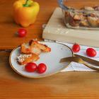 Блюдо фарфоровое для подачи Magistro «Церера», 18.2×16.3 см, цвет белый - Фото 15