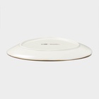 Блюдо для подачи Magistro «Церера», 18.2×16.3 см, фарфор, голубое - Фото 3