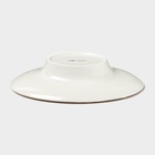 Тарелка для пасты Magistro «Церера», 160 мл, d=21 см, фарфор, голубая - Фото 3