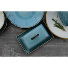 Тарелка для пасты Magistro «Церера», 400 мл, d=19.5 см, фарфор, голубая - Фото 9