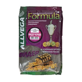 Прикормка Allvega Formula Feeder Black, фидер черная, 900 г 6883819