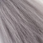 ZUMBA Канекалон двухцветный, гофрированный, 60 см, 100 гр, цвет чёрный/пепельный(#BY33) - Фото 3