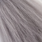 ZUMBA Канекалон двухцветный, гофрированный, 60 см, 100 гр, цвет чёрный/пепельный(#BY33) - Фото 7