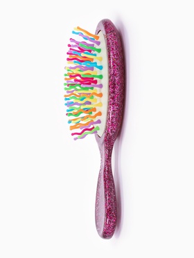Расчёска - мини массажная, 5.5?13.5(±1) см, МИКС (комплект 2 шт)