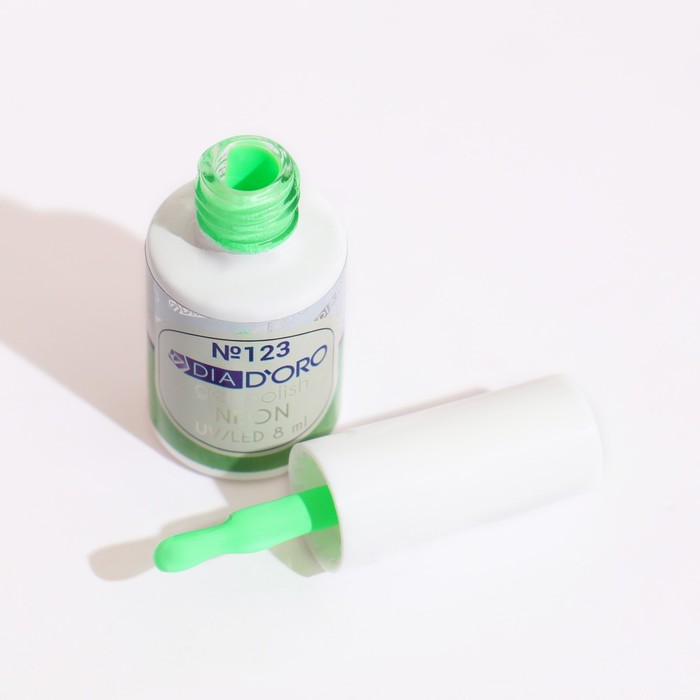 №123 Гель-лак DIA D`ORO Classics Professional 8 мл.NEON 22288