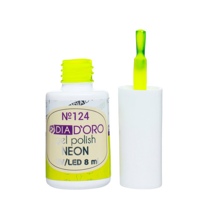 №124 Гель-лак DIA D`ORO Classics Professional 8 мл.NEON 22289