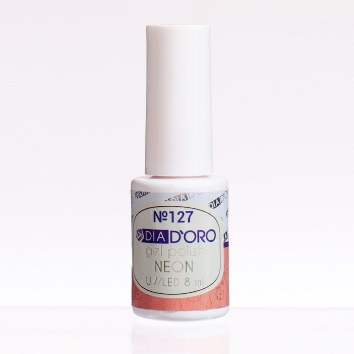 Гель-лак DIA D`ORO Classics Professional Neon, №127, 8 мл 22291