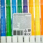 Мелки гелевые 12 цветов deVENTE, супермягкие, с акварельным эффектом, пластиковый корпус с поворотным механизмом, в блистере - фото 8991996