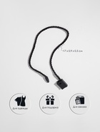 Биркодержатели веревочные с пластиковой пломбой, 1000 шт. чёрные - Фото 2