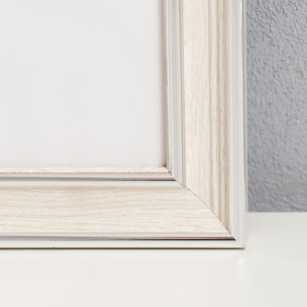 Фоторамка для фото 40×60 см «МИРАМ», пластик, бежевый, (пластиковый экран)