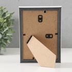 Фоторамка для фото 10×15 см «МИРАМ», пластик, белый с золотом, (пластиковый экран) - Фото 5