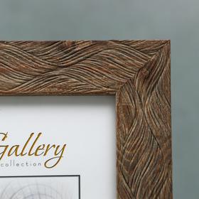 

Фоторамка пластик Gallery 10х15 см, 651648 светло-коричневый (пластиковый экран)