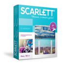 Весы напольные Scarlett BS33ED11, диагностические, до 180 кг, 1хCR2032, стекло, рисунок "горы"   692 - Фото 2