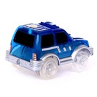 Машинка для гибкого автотрека Magic Tracks, цвет синий - фото 7023259