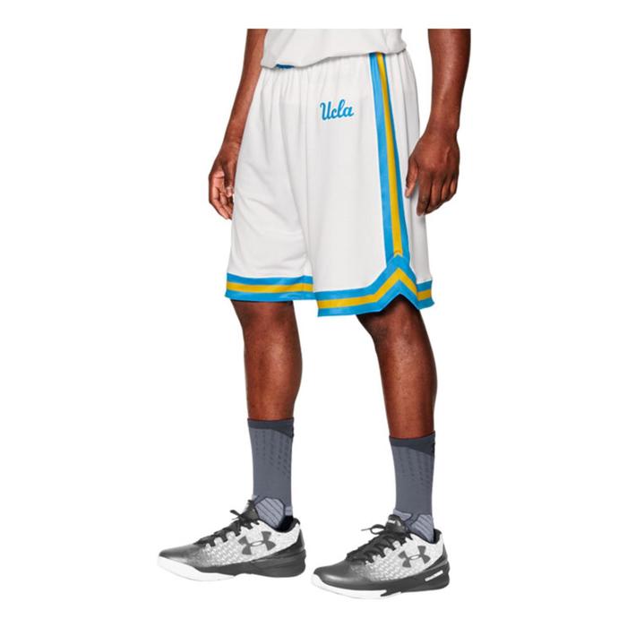 Баскетбольные шорты Under Armour Gameday Select Retro short, размер 56-58  (UK020SM-wht) - Фото 1