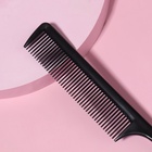 Расчёска с хвостиком, 21×2.5(±1) см, фасовка 20 шт., чёрная - Фото 2