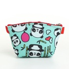 Косметичка на молнии, цвет бирюзовый - Фото 3