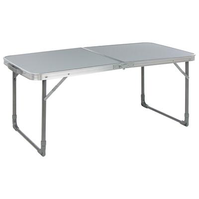 Стол складной ССТ-3, 102×50×44.5/61 см, металлик