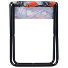 Стул складной Nika, 35 х 30 х 37 см, принт с камнями и кленовыми листьями - Фото 6