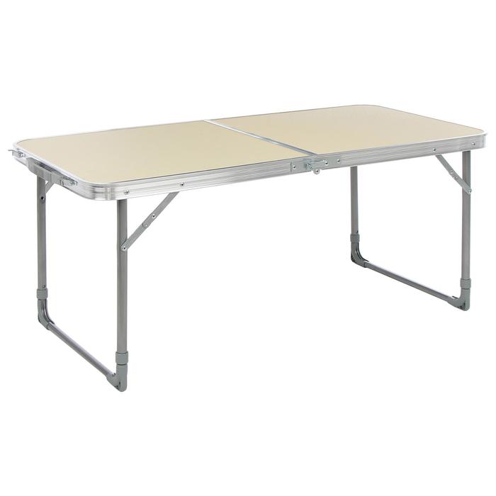 Стол складной, 102x50х44.5/610 см, цвет кофе с молоком - Фото 1