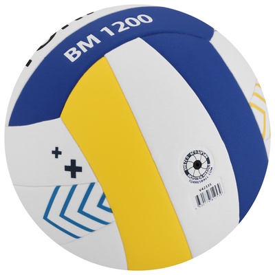 Волейбольный мяч TORRES BM1200, V42335, р.5, клееный, 18 панелей, microfiber PU