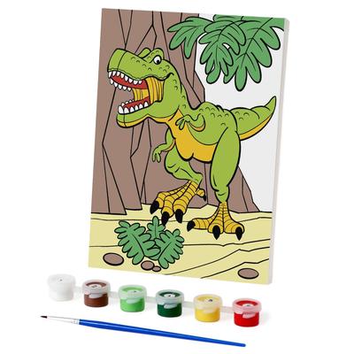 Картина по номерам «Тиранозавр» 21 × 15 см