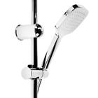 УЦЕНКА Душевая система ZEIN Z1004, тропическая и ручная лейка, шланги, стойка, мыльница - Фото 3