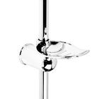 УЦЕНКА Душевая система ZEIN Z1005, тропическая, ручн. лейка 3 реж., шланги, стойка, мыльница - Фото 4