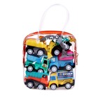 Набор инерционных машин «Стройка» в сумке, 6 штук, МИКС - Фото 11