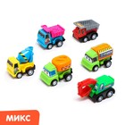 Набор инерционных машин «Стройка» в сумке, 6 штук, МИКС - Фото 5