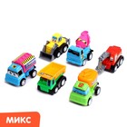 Набор инерционных машин «Стройка» в сумке, 6 штук, МИКС - Фото 8