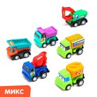 Набор инерционных машин «Стройка» в сумке, 6 штук, МИКС - Фото 9