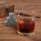 Подарочный набор "Only for man", фляга, камни для виски, мешочек 5403659