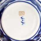 Розетка под варенье гжель «Орнамент», бело-синий, керамика - Фото 4