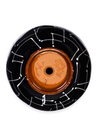 Горшок цветочный «Иллюзия» 1.65 л, чёрный - фото 60791694