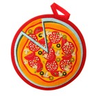 Прихватка круглая Bonita "Италия" 18см, 100% хлопок - Фото 1