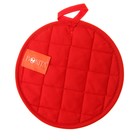 Прихватка круглая Bonita "Италия" 18см, 100% хлопок - Фото 2