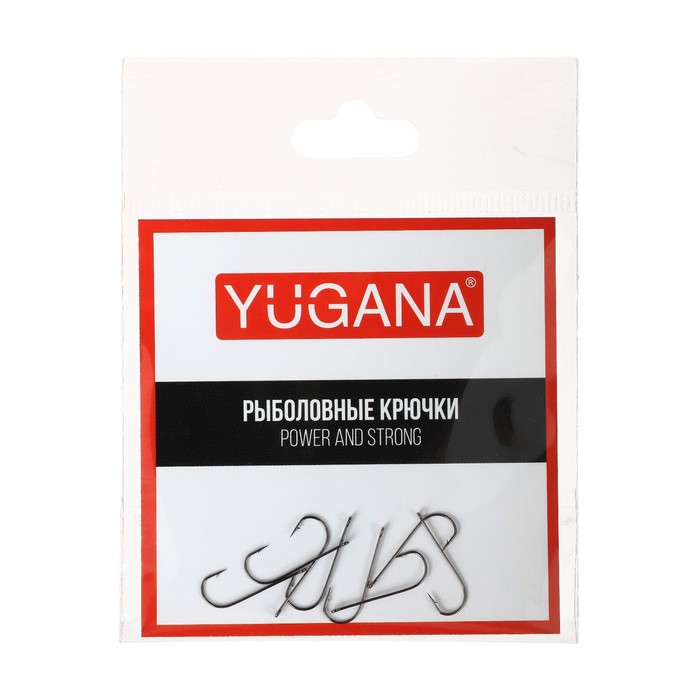 Крючки YUGANA Round, № 10, 8 шт. - Фото 1