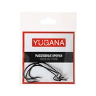 Крючки офсетные YUGANA Wide range worm, № 4/0, 3 шт. - фото 1137155