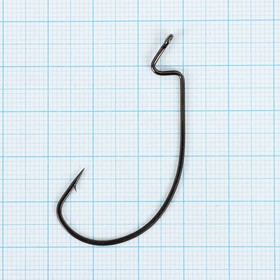 Крючки офсетные YUGANA Wide range worm, № 3/0, 3 шт.