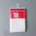 Штора для ванной Доляна «Орион», 180×180 см, белая - Фото 5