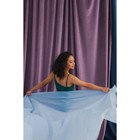 Штора для ванны SAVANNA «Классика», с люверсами, 180×180 см, полиэстер, цвет бежевый - фото 8549786