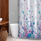 Штора для ванны SAVANNA «Сказочный лес», с люверсами, 180×180 см, полиэстер - Фото 1