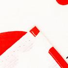 Полотенце вафельное банное «Сердечки», 80×150 см, 100% хлопок, 160 г/м² - Фото 3